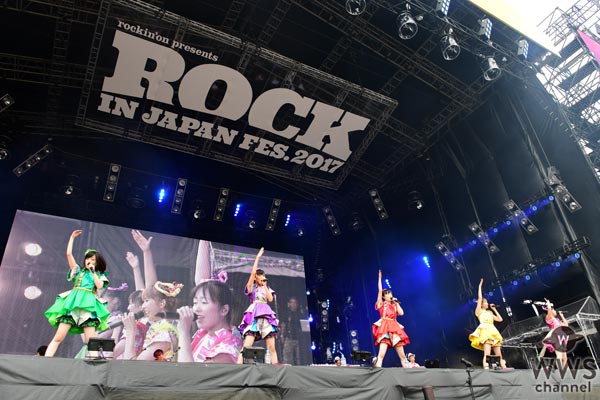 【ライブレポート】ROCK IN JAPAN FESTIVAL 2017でも、踊って踊って踊る！ももいろクローバーZ「マジかっていうセトリになっている」