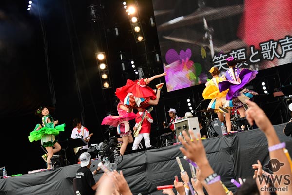 【ライブレポート】ROCK IN JAPAN FESTIVAL 2017でも、踊って踊って踊る！ももいろクローバーZ「マジかっていうセトリになっている」