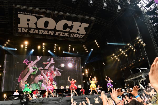 【ライブレポート】ROCK IN JAPAN FESTIVAL 2017でも、踊って踊って踊る！ももいろクローバーZ「マジかっていうセトリになっている」