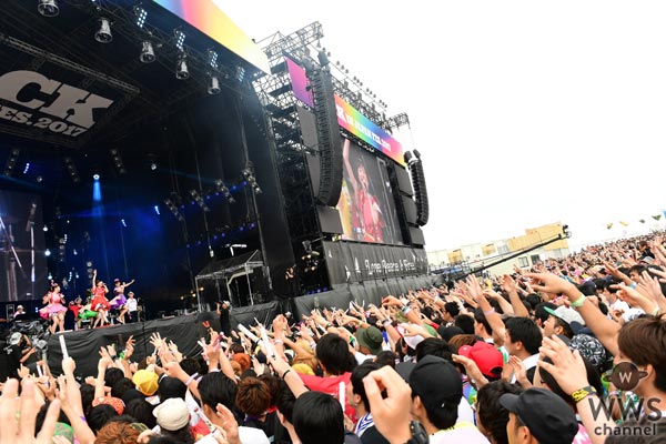 【ライブレポート】ROCK IN JAPAN FESTIVAL 2017でも、踊って踊って踊る！ももいろクローバーZ「マジかっていうセトリになっている」