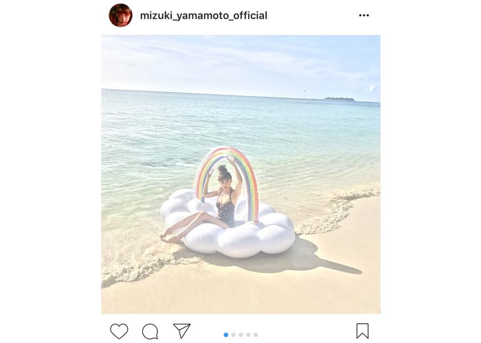 山本美月の可愛すぎる水着写真に「こんな所に天使が」と絶賛の声！