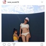 鈴木奈々がセクシーな白ビキニ姿を披露！「ビキニめちゃsexy」と絶賛の声！