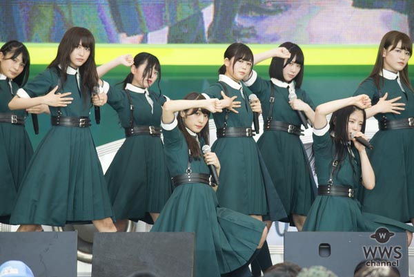 欅坂46、けやき坂46がTIF2017のステージに出演！『二人セゾン』『サイレントマジョリティー』などのヒット曲を披露！