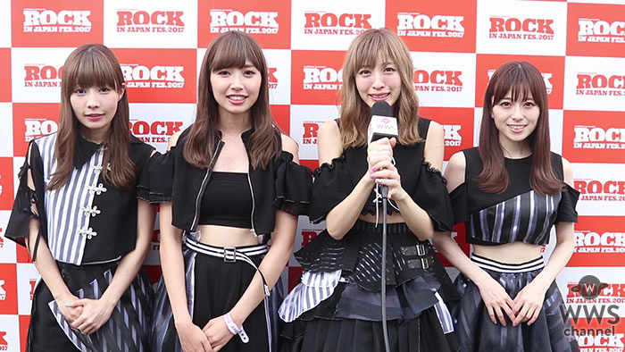 【動画】ガールズバンド・SILENT SIRENにインタビュー！ROCK IN JAPAN FES.2017に出演！
