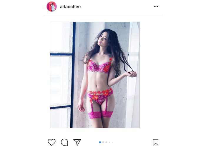 足立梨花がSEXYすぎるランジェリー姿を連発！「めっちゃ艶っぽいやん」と絶賛の声！