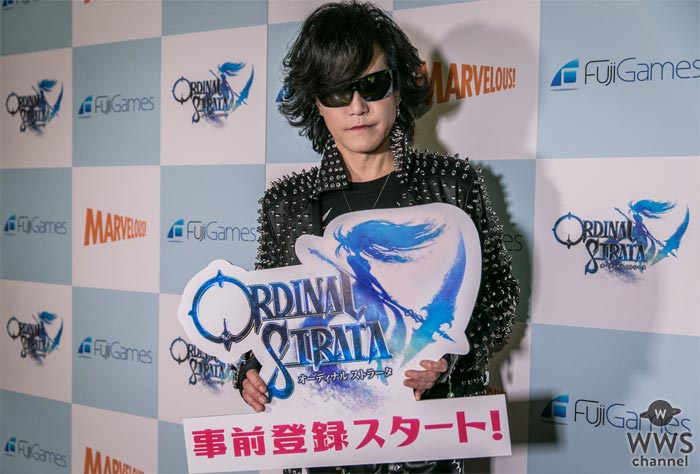 X JAPAN Toshが東京ゲームショウ2017にサプライズ登場！『ORDINAL STRATA -オーディナルストラータ』のメインテーマ『CRYSTAL MEMORIES』を熱唱！