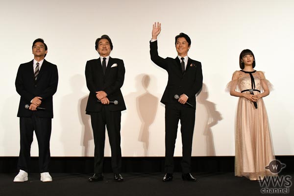 福山雅治、役所広司、広瀬すず、満島真之介らが映画『三度目の殺人』初日舞台挨拶に登場！「この映画は二度目でもいろんな発見がある映画」