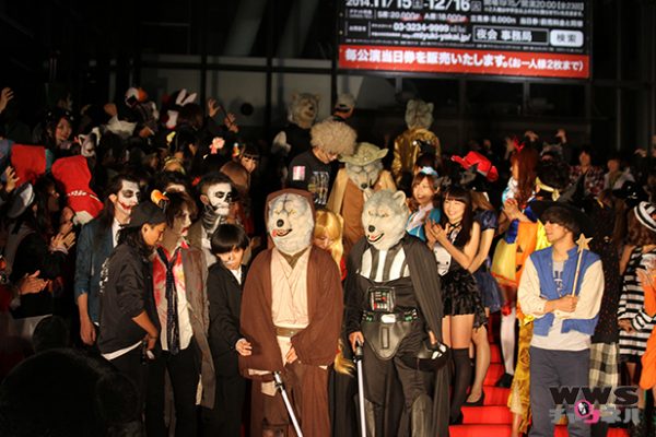 【赤坂ハロウィン2014】狼バンドMAN WITH A MISSION(マン ウィズ ア ミッション)がレッドカーペットに登場！