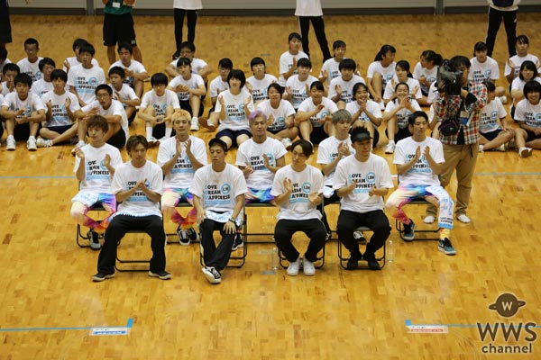 EXILE USA、TETSUYAらが宮城県で被災地の子どもたち600人と心を一つに『Rising Sun』を披露！