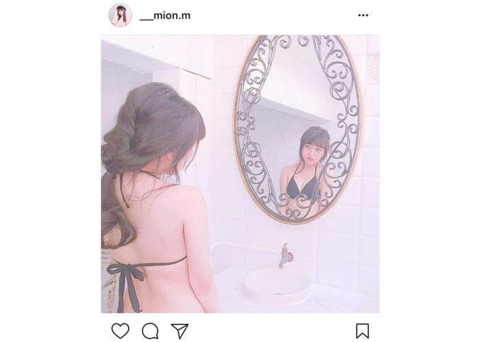 AKB48 向井地美音がセクシーで可愛らしい水着オフショットを披露！「この世で一番美しいのはみーおんです」と歓喜の声！