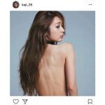 加治ひとみがセクシーな美背中を披露！「神BODY」と呼ばれる抜群のスタイルで魅了！