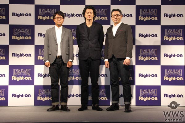 小栗旬が「Right-on×小栗旬JEANS PLANET」発表会に登場！「自分に似合うジーンズは、とにかく試してみるしかない」