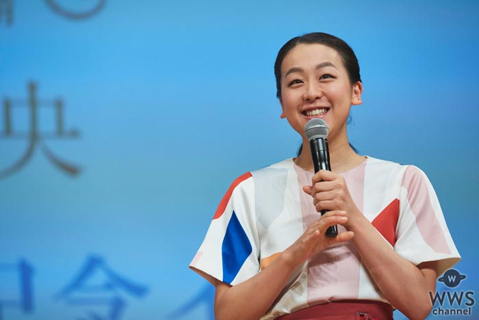 浅田真央が自身の軌跡を追った映像集の発売記念イベント開催！「こういうイベントはずっとやりたかった。」