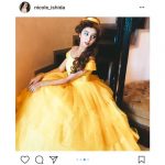 石田ニコルが美女と野獣のベル風衣装を身につけた可愛すぎる姿を披露！「本当にベルみたい」と絶賛の声！