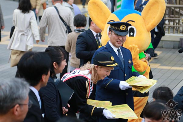 Dream Amiが警視庁三鷹警察署の一日警察署長に就任！「ライブでも安全安心で行いたいと思います」