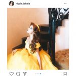 石田ニコルが美女と野獣のベル風衣装を身につけた可愛すぎる姿を披露！「本当にベルみたい」と絶賛の声！