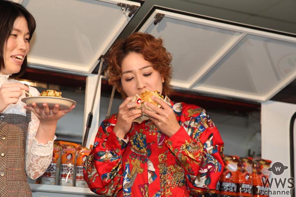 ダレノガレ明美が食レポから恋バナまで盛りだくさんのイベントに登場！交際した人数は「10人はいってない」