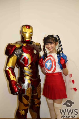 久間田琳加がハロウィン仮装でキャプテン・アメリカに変身！「ヒーローに扮したのは初めてで新鮮でした」