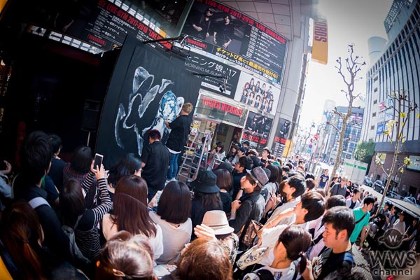 MAN WITH A MISSIONが渋谷でライブペインティングによる新曲ジャケ写解禁！シングル内容詳細も発表！