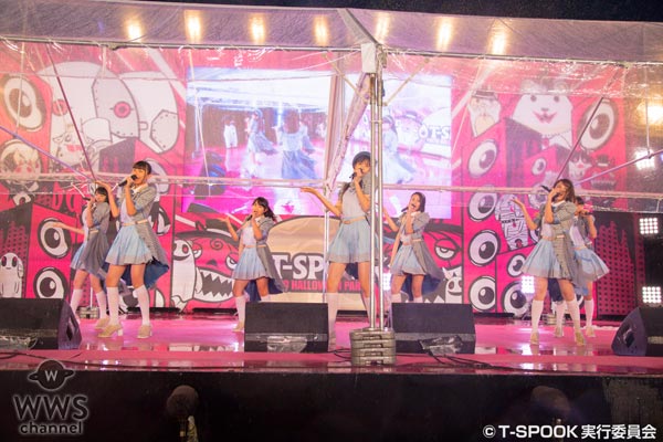 ラストアイドルの暫定メンバーとセカンドユニット Good Tearsが『T-SPOOK』で大雨の中、初のイベント出演！
