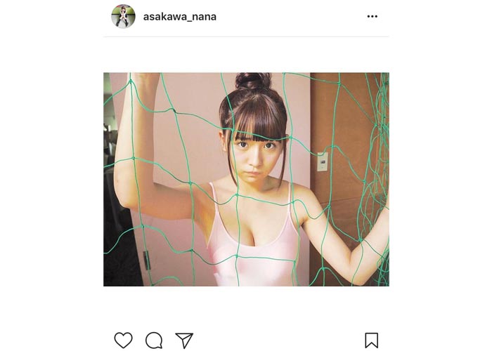 スパガ 浅川梨奈のセクシーで可愛すぎる姿に話題沸騰！「貴女にメロメロです」と絶賛の声！