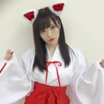 NMB48 山本彩が可愛すぎる狐巫女コスプレ姿を披露！「これは反則級の可愛いさ」と歓喜の声！