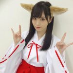 NMB48 山本彩が可愛すぎる狐巫女コスプレ姿を披露！「これは反則級の可愛いさ」と歓喜の声！