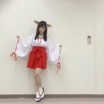NMB48 山本彩が可愛すぎる狐巫女コスプレ姿を披露！「これは反則級の可愛いさ」と歓喜の声！