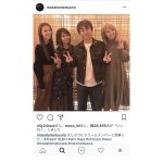 エイベックス松浦社長がDreamと可愛いすぎる笑顔で ピース！「社長若い！両手に花」