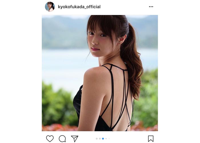 深田恭子がセクシーな美背中を披露！変わらぬ美しさに「女神降臨！」と歓喜の声！