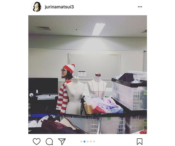 SKE48 松井珠理奈がハロウィンにキュートなウォーリー姿を連発！「ジューリーは可愛いすぎるから、一目でわかるよ」と歓喜の声！