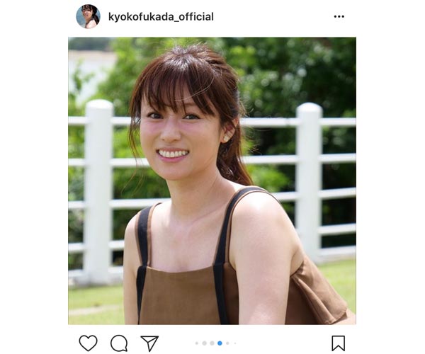 深田恭子がセクシーな美背中を披露！変わらぬ美しさに「女神降臨！」と歓喜の声！