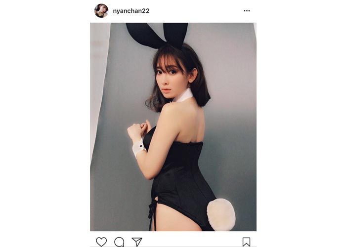 小嶋陽菜がハロウィンにSEXYバニーガール姿を披露！「ハロウィン最高～」と歓喜の声！