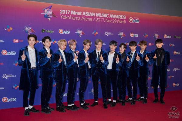モンスター級K-POP新人グループWanna Oneアジア最大級の韓国音楽授賞式「2017 Mnet Asian Music Awards」(MAMA)で新人賞を受賞！！！