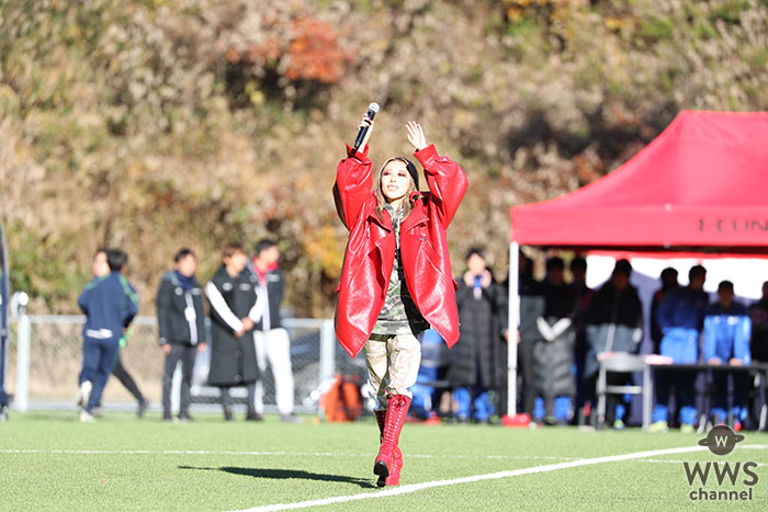 加藤ミリヤ、初めてスポーツチームのために書き下ろした新曲 いわきFC応援ソング「WALK TO THE DREAM」をハーフタイムに初生披露!