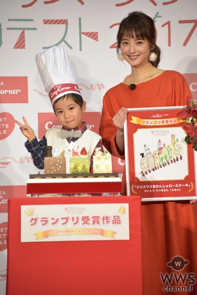 佐々木希が夢のクリスマスケーキお披露目に感動！「かなりインスタ映えすると思います！」