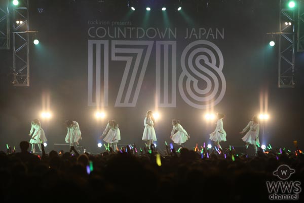 【ライブレポート】私立恵比寿中学が廣田あいかがいる7人体制でのラストフェス『COUNTDOWN JAPAN 17/18』で2017年を最高の形で締めくくる！