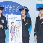 HKT48の宮脇咲良、兒玉遥、松岡はな、矢吹奈子が東京モノレール記念式典に参加！「思い出が詰まってます」