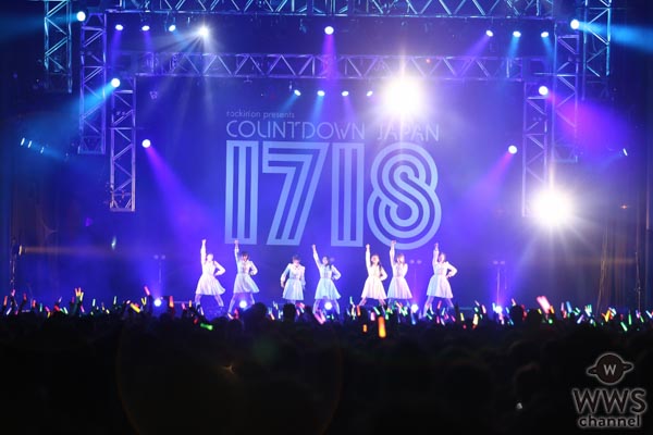 【ライブレポート】私立恵比寿中学が廣田あいかがいる7人体制でのラストフェス『COUNTDOWN JAPAN 17/18』で2017年を最高の形で締めくくる！