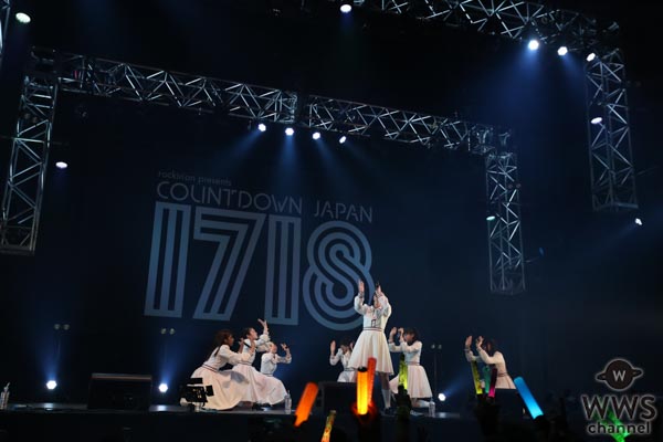 【ライブレポート】私立恵比寿中学が廣田あいかがいる7人体制でのラストフェス『COUNTDOWN JAPAN 17/18』で2017年を最高の形で締めくくる！
