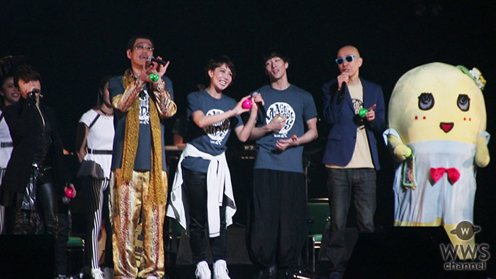 【動画】 西川貴教 、ピコ太郎、ふなっしーらが豪華コラボでフィナーレ！＜Act Against AIDS2017＞