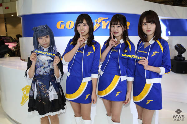 【動画】コスプレイヤー・菜緒朔 が東京オートサロン2018をレポート！！＜GOOD YEAR ブース＞