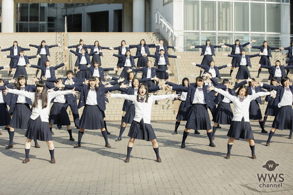 女子高生グループJ☆Dee’Z 新曲MV公開。驚愕の団体ダンスをあの幕張総合高校とコラボ！