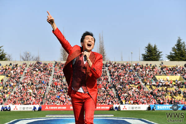郷ひろみ、スーパーラグビー開幕戦で国歌斉唱・ハーフタイムでは2億熱唱！