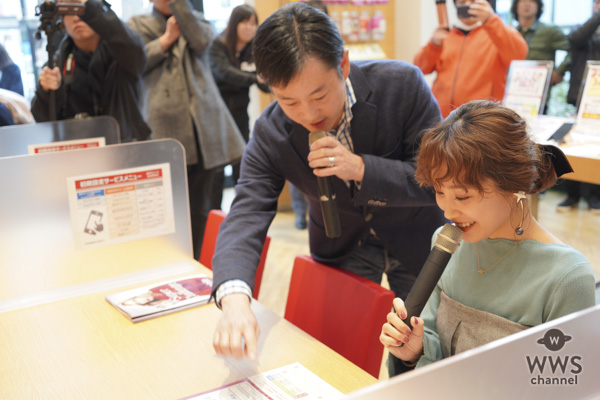 モー娘。OG・高橋愛が「楽天モバイル仙台駅前店」オープニングイベントに出席。「待ち時間も楽しめて素晴らしいお店」