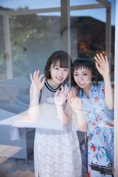 欅坂46・今泉佑唯、小池美波が初ツーショット表紙を飾った「B.L.T.4月号」が大好評!!　ずっとピッタリ(ハート)仲良しプチ旅行のアザーカットを公開！