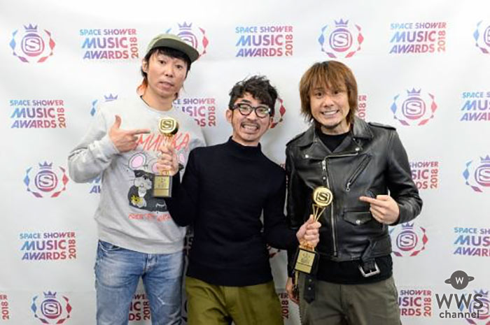 Hi-STANDARDが『ALBUM OF THE YEAR』、『LOUD ROCK ARTIST』を受賞！「みんな待ってくれていたんだなって」＜SPACE SHOWER MUSIC AWARDS 2018＞