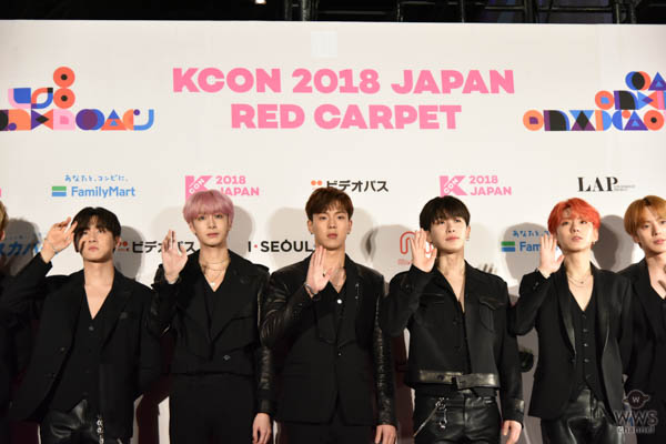MONSTA X（몬스타엑스）が「KCON 2018 JAPAN」レッドカーペットに登場！