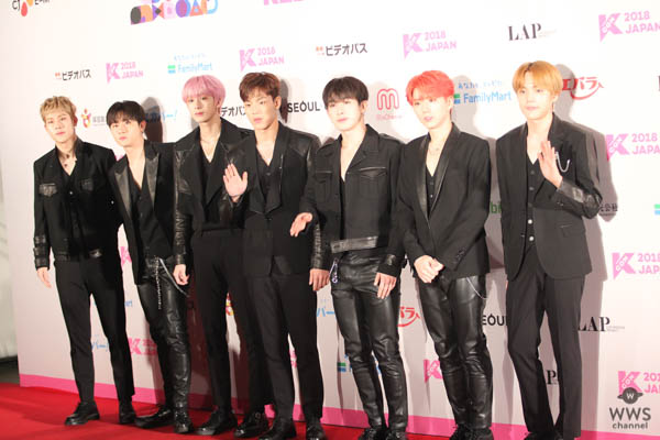 MONSTA X（몬스타엑스）が「KCON 2018 JAPAN」レッドカーペットに登場！