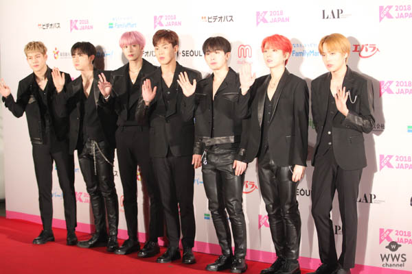 MONSTA X（몬스타엑스）が「KCON 2018 JAPAN」レッドカーペットに登場！